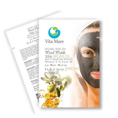 Maschera al fango del Mar Morto e olio di argan Vita Maré