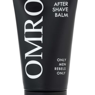 After shave balm with magnesium, zinc, vitamins, natural, with carbon elements