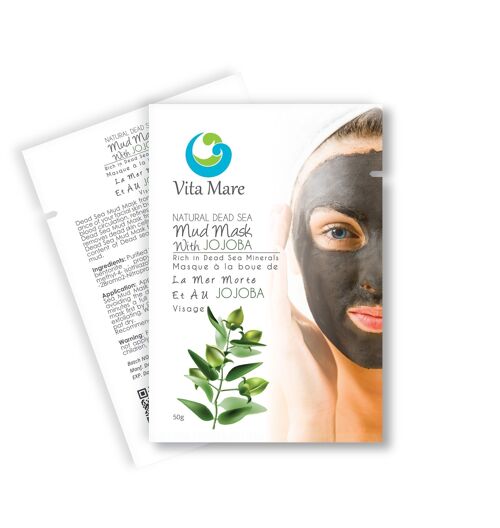 Masque à la boue de la Mer Morte et Jojoba Vita Maré