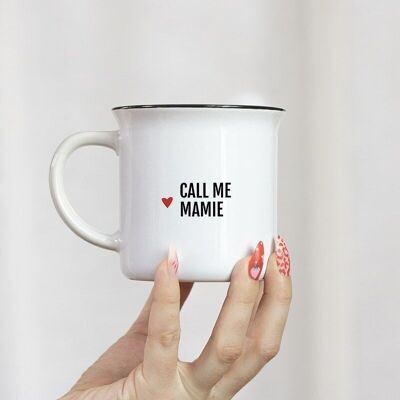 Mug Call me Mamie  / Fête des Grands-Mères