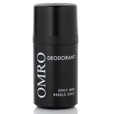 Desodorante bifásico para hombre, refrescante, duradero, natural, sin aluminio, desodorante