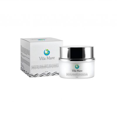 Nourishing night cream with avocado oil Vita Maré