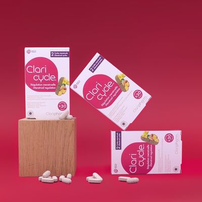 Regulación menstrual Claricycle - Menstruación intensa - Fabricado en Francia