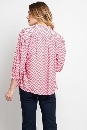 Blouse rose CAMBRONNE 1