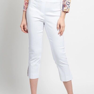 LIO white cropped trousers
