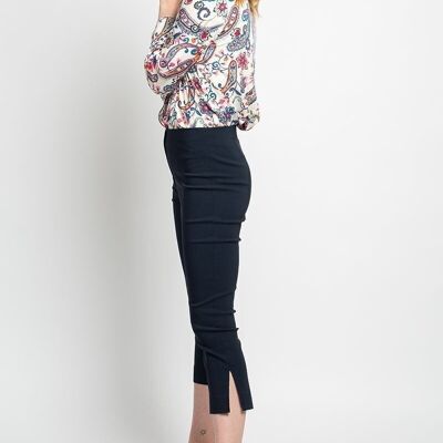 Pantaloni cropped LIO navy