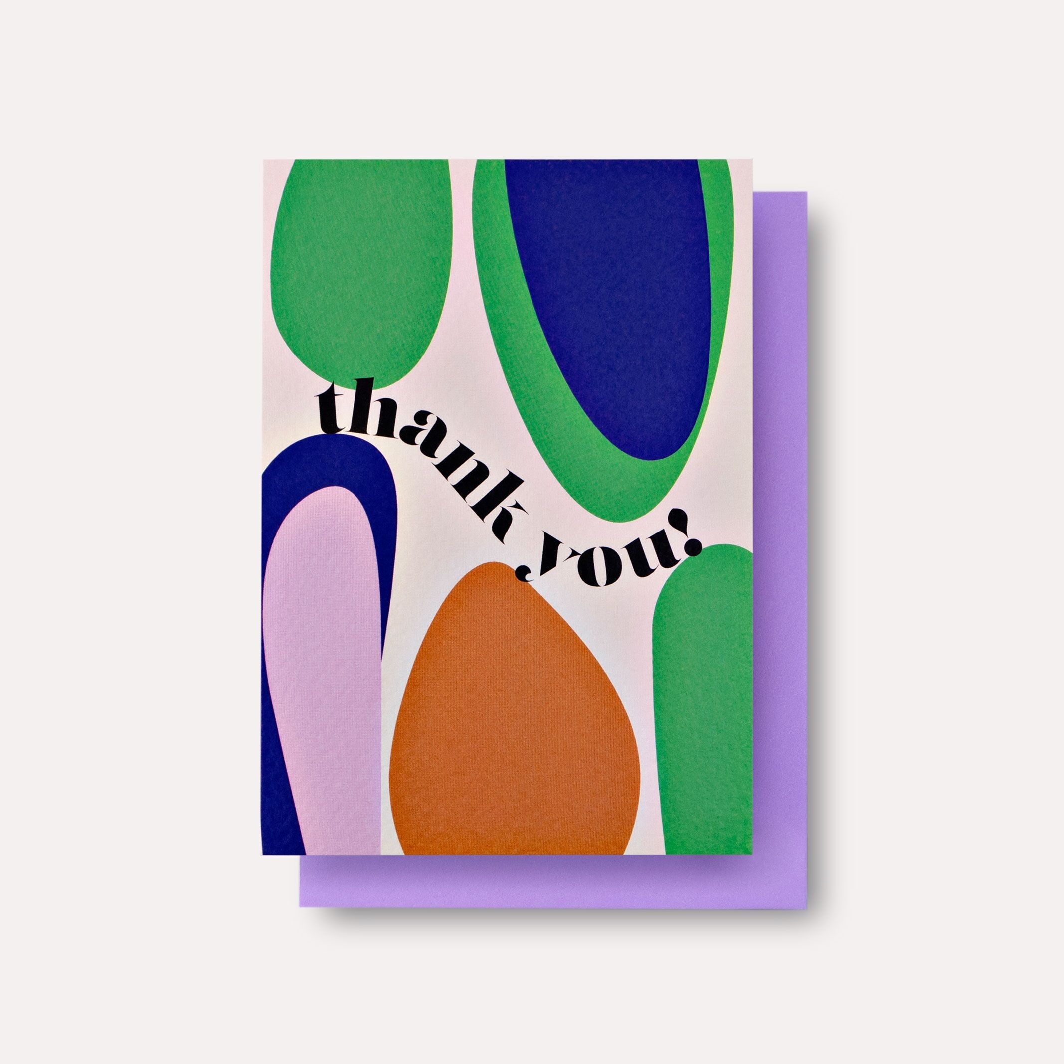 Dahlia Thank You Card