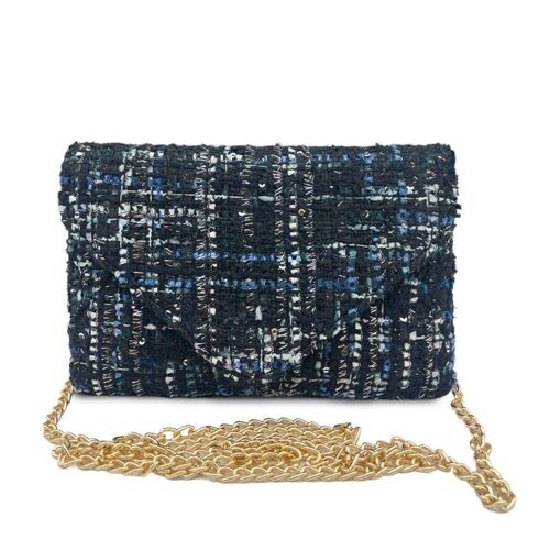 Regina Multi Tweed Shoulder Bag