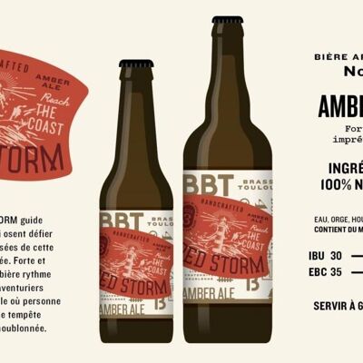 BBT Red Storm – Ambrée Amber Ale 5,5%