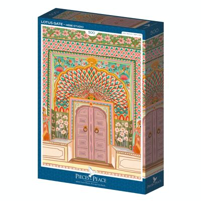 Lotus Gate - 500 Piece Jigsaw Puzzle