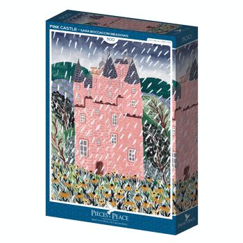 Pink Castle - Puzzle 500 pièces 1