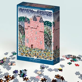 Pink Castle - Puzzle 500 pièces 3