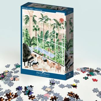 Resort Lobby - Puzzle 500 pièces 3