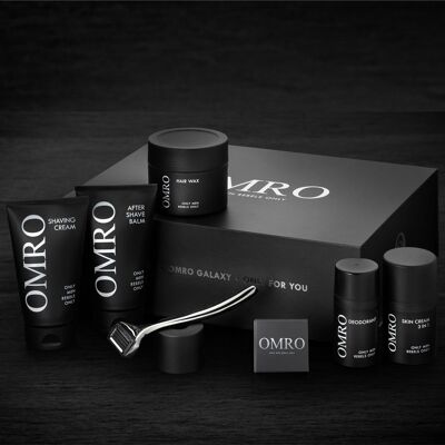 OMRO GALAXY set for shaving, styling and body care