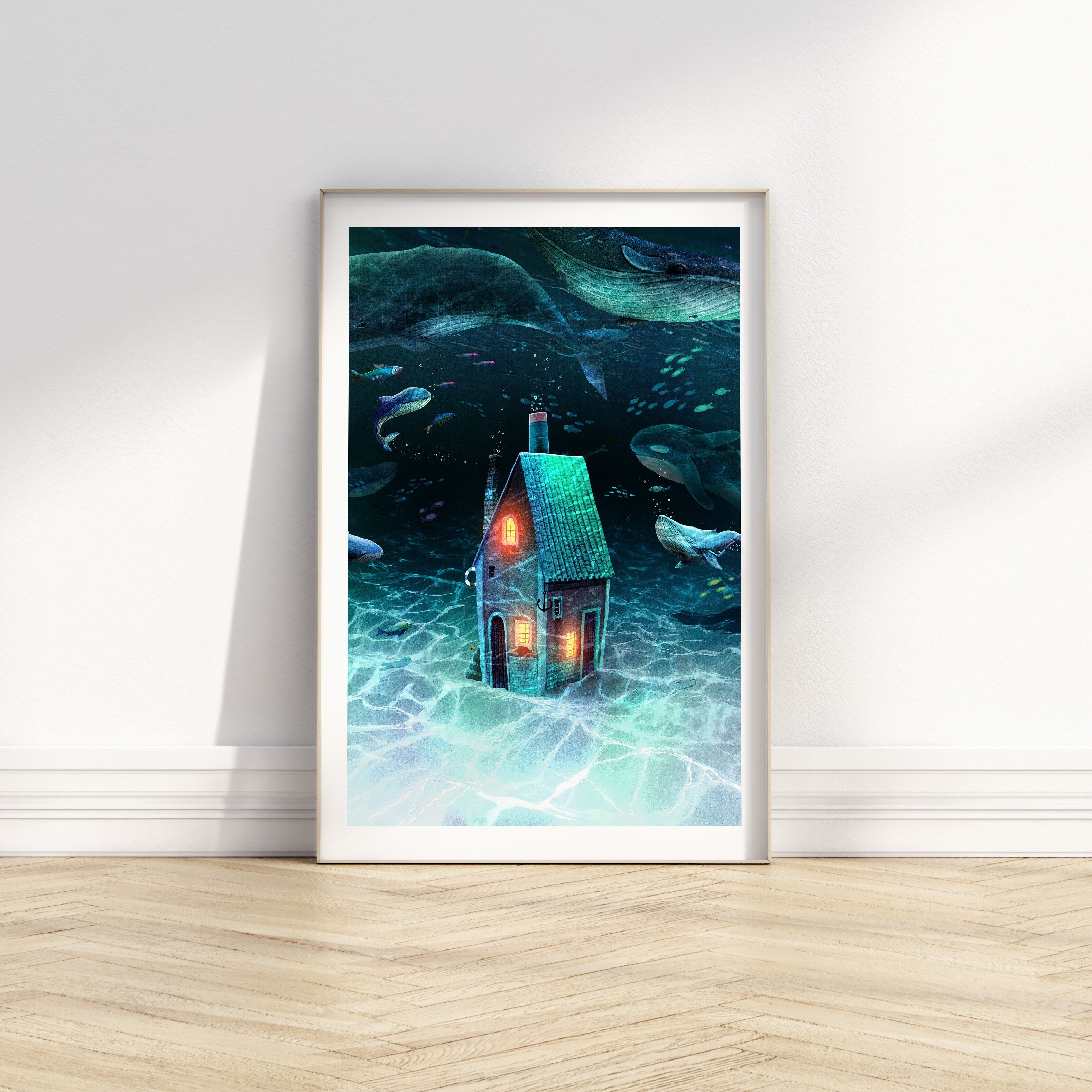 Da solo o no - Illustrazione Stampa artistica - Formato A4 / A3