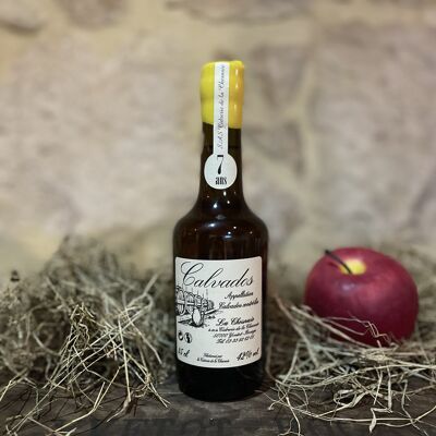 Calvados 7 ans d'âge AOC 35cl - La Chesnaie