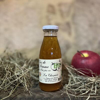 Jus de pomme BIO 25cl -La Chesnaie