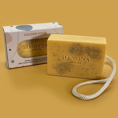 Golden Hour Exfoliating Soap Bar