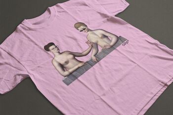 T-shirt SAPPHIQUE - T-shirt graphique LGBTQ, Couple de lesbiennes, cadeaux drôles d'histoire de l'art, peinture de la Renaissance, mode queer, amour gay. 7