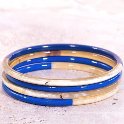 1 Majorelle Blue Moon Bracelet - 3 mm