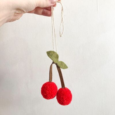 Cherry Car Mirror Hanging