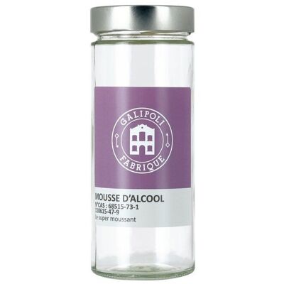 ALCOHOL FOAM GLASS JAR 625ML