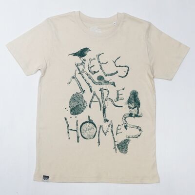 Kids T-shirt, TREES print