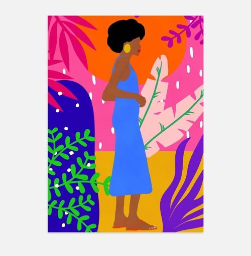Affiche Poster - Afro women