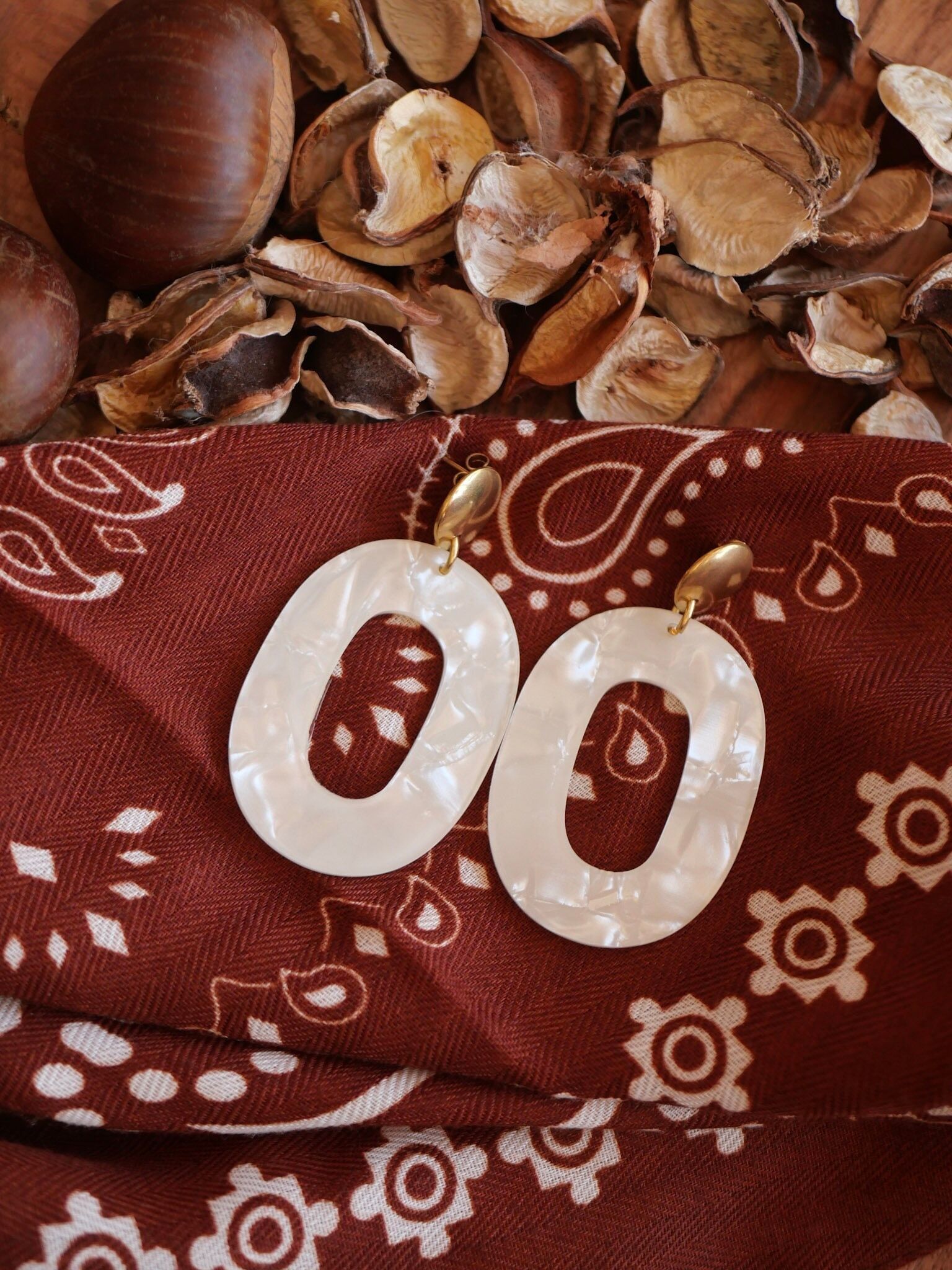Azeria - Boucles d'oreilles Gigi - Idée cadeau - Fabrication française - Promotion