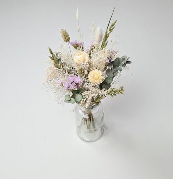 Le bouquet de fleurs séchées 'Parme' taille S 3