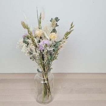 Le bouquet de fleurs séchées 'Parme' taille S 4