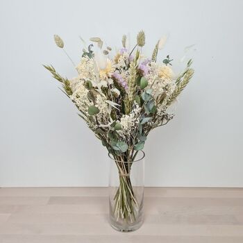 Le bouquet de fleurs séchées 'Parme' taille M 3