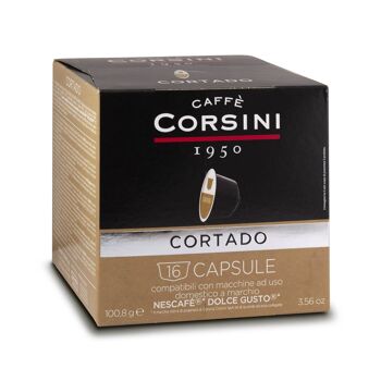 Café Cortado | Capsules compatibles Dolce Gusto® | Pack de 16 gélules 2