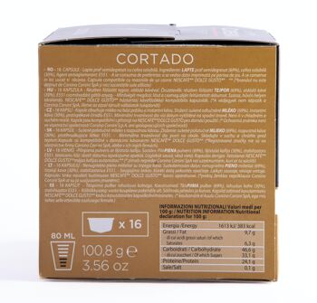 Café Cortado | Capsules compatibles Dolce Gusto® | Pack de 16 gélules 3