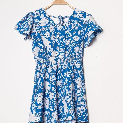 Flower print dress - R2225