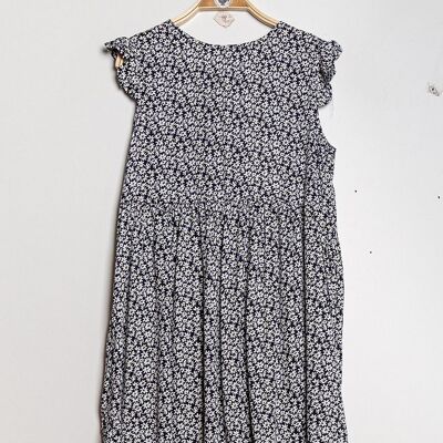 Flower print dress - R2222