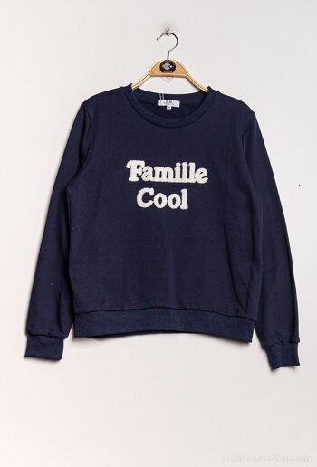 Sweat avec broderie "Famille Cool" - SW2206 5