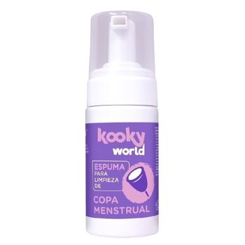 Kooky World Mousse Nettoyante pour Coupe Menstruelle - 100 ml 1