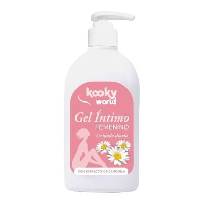 Flüssiges Gel für die weibliche Intimhygiene - 500 ml - Kamille