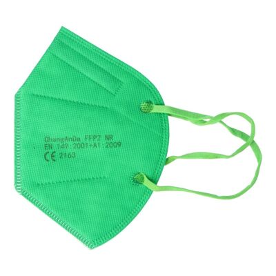 FFP2 NR Mask for Adults - Green