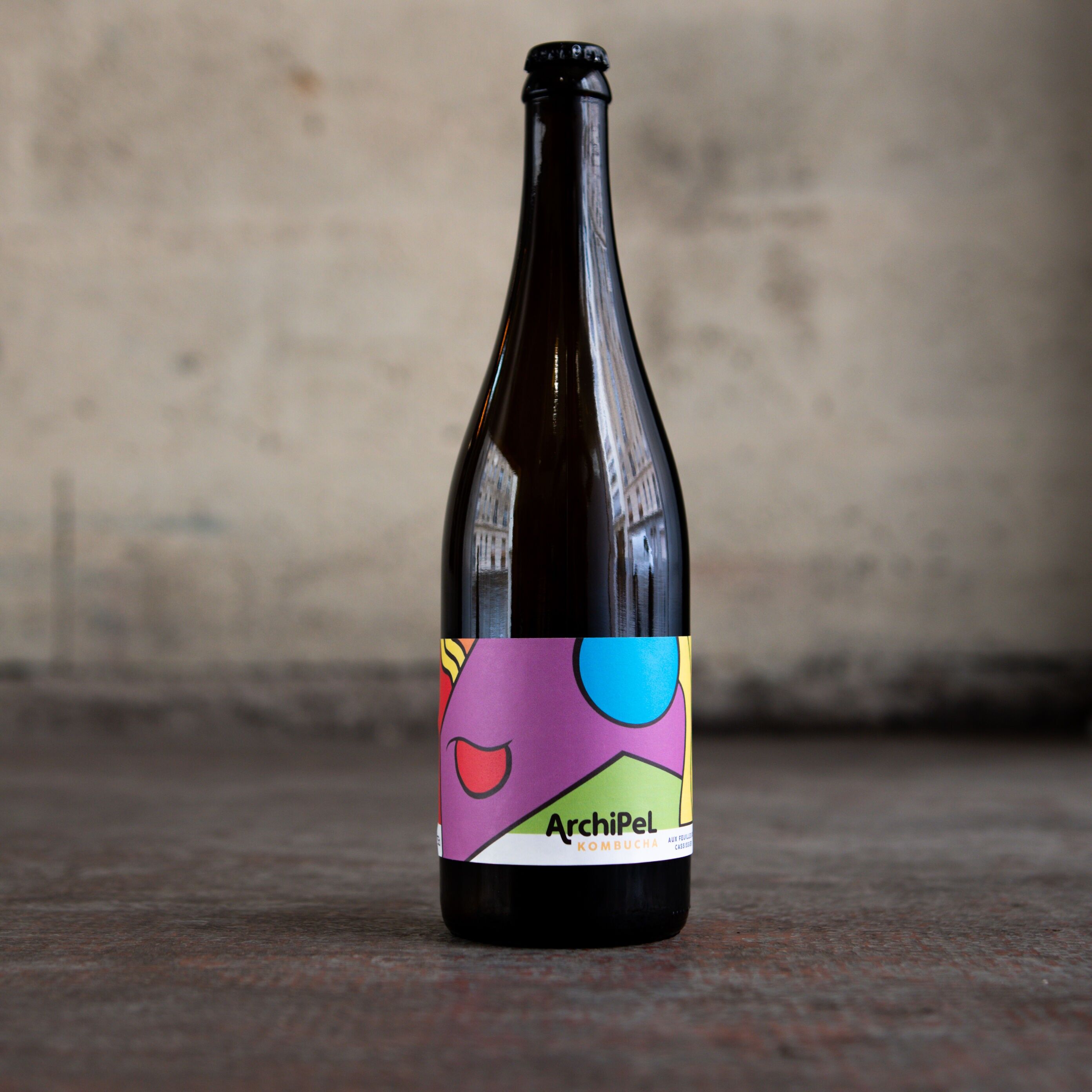 Kombucha de grosella negra - 75cl