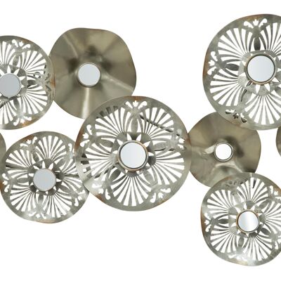 WALL DECORATION SILVER CM 137X6X62 D318160000