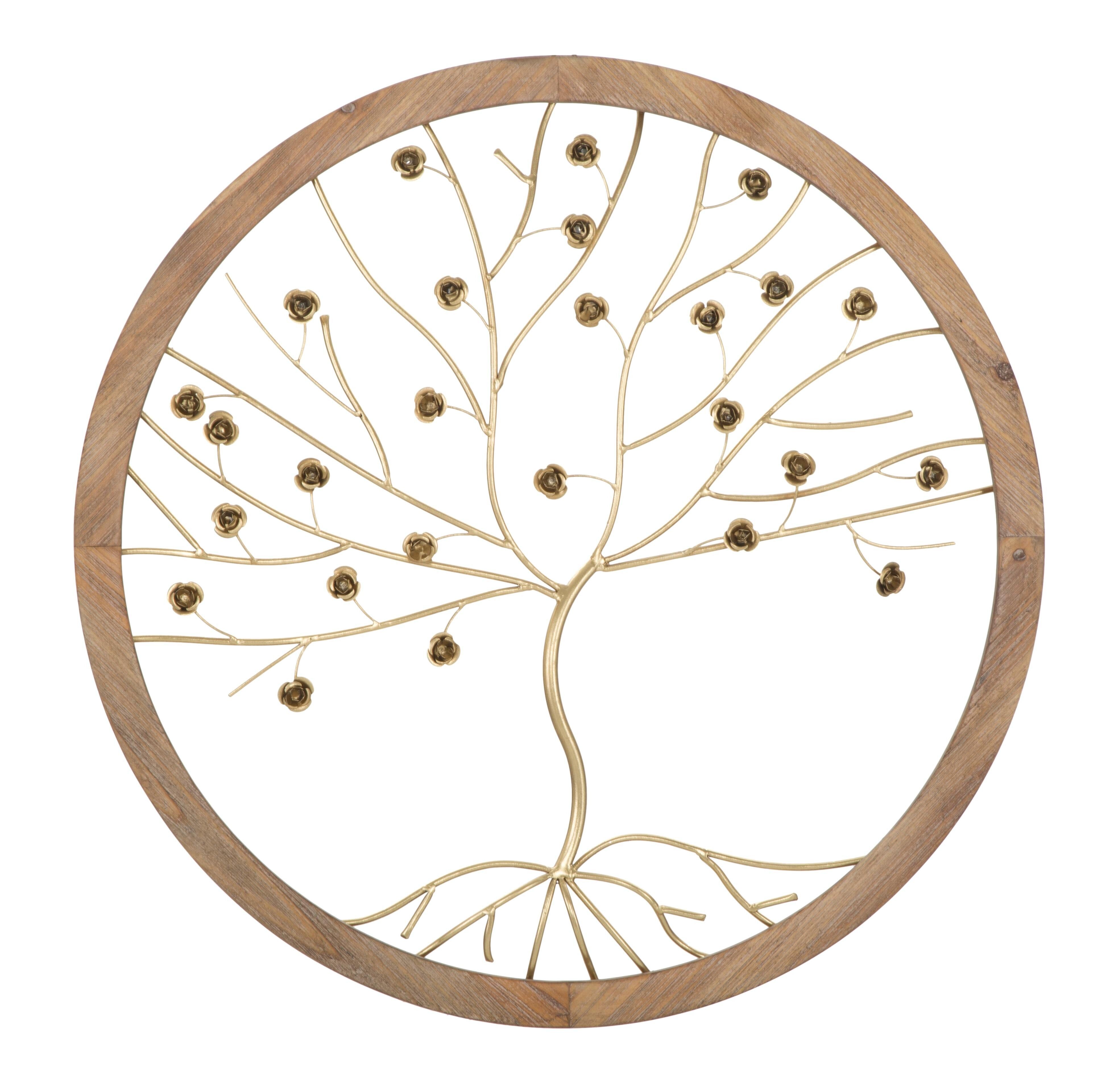 WANDDEKORATION ALBERO GLAM CM Ø80X5,5 D319150000