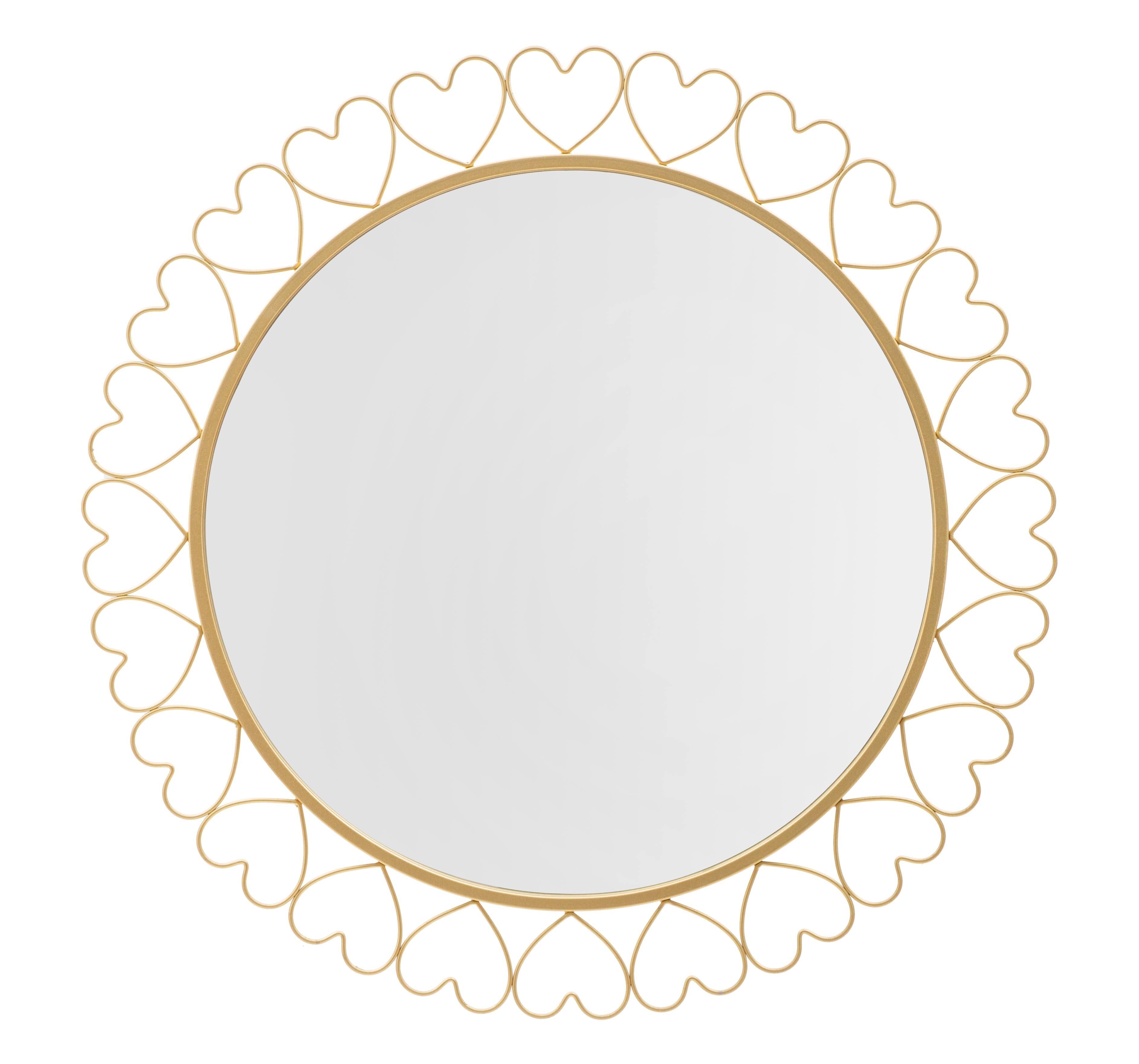 SPECCHIO DA PARETE CUORI CM 80X2,5 D660780000