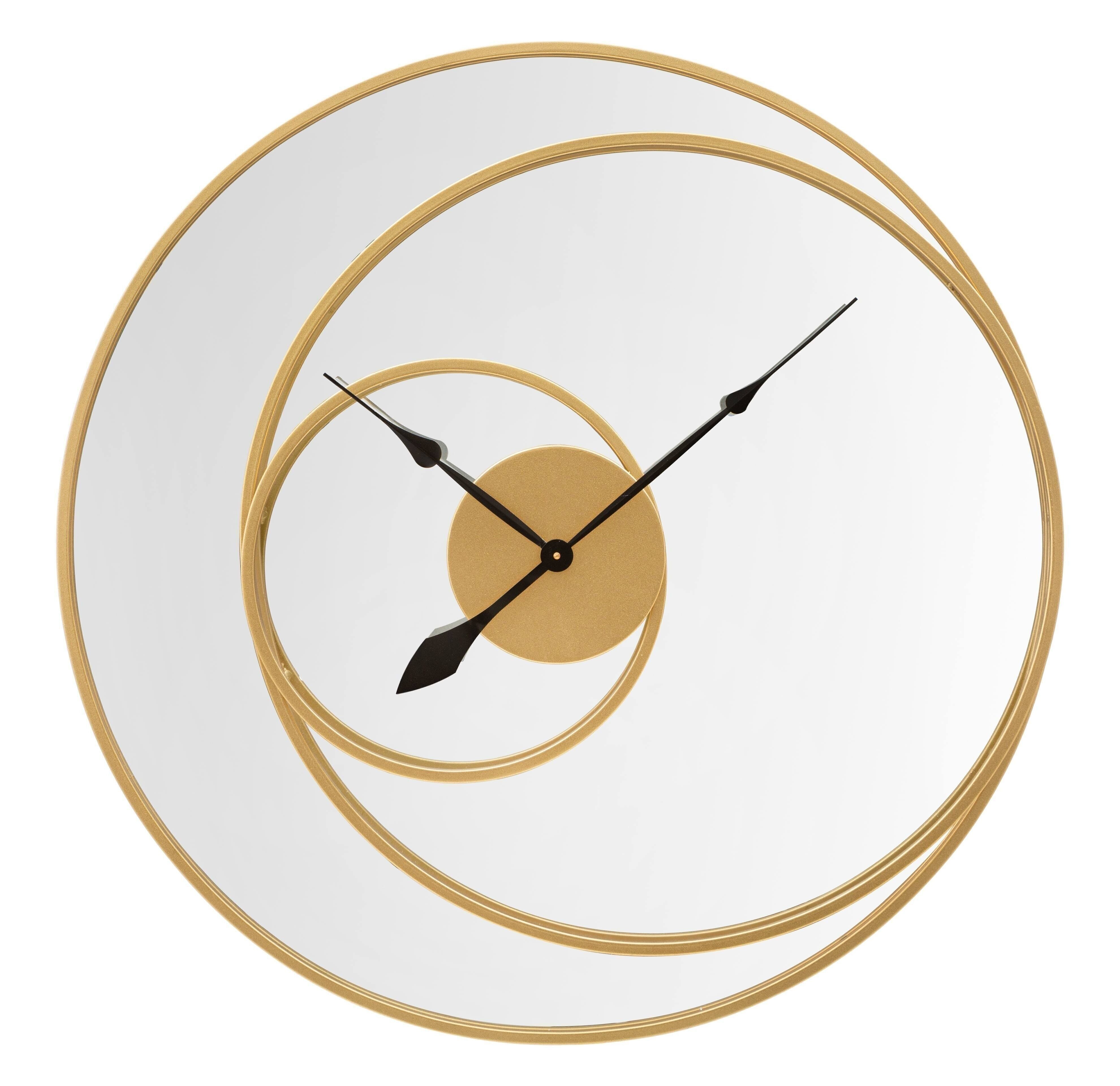 SPECCHIO DA PARETE CON OROLOGIO CM 90X5,5 D660820000