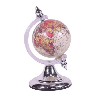 Globe décoratif en fer à collectionner