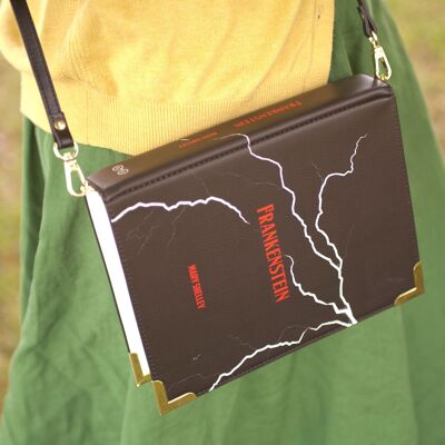 Frankenstein Black Book Handtasche Umhängetasche