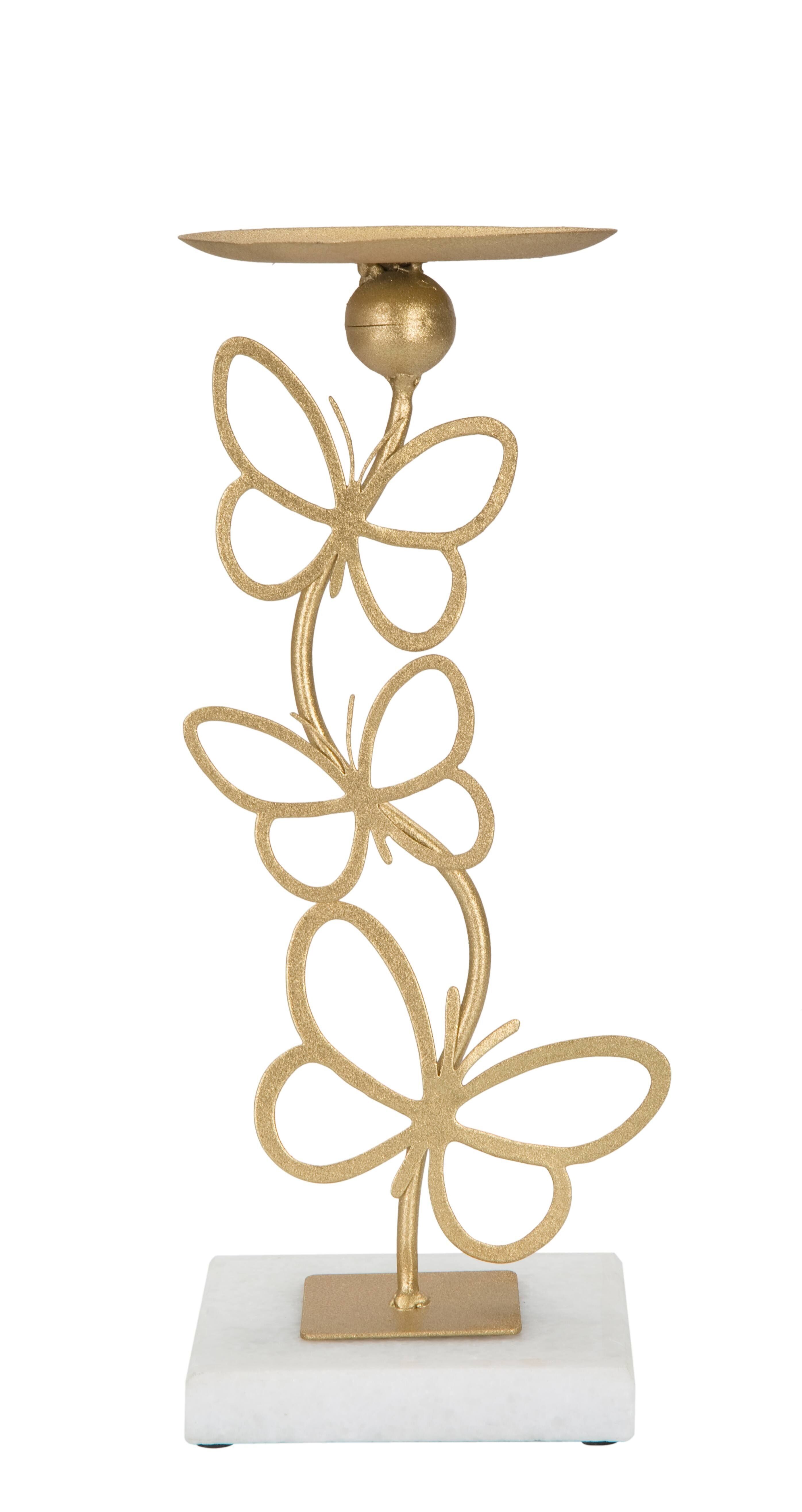 SCHMETTERLINGS-KERZENHALTER CM 10X10X26,5 D1903830000