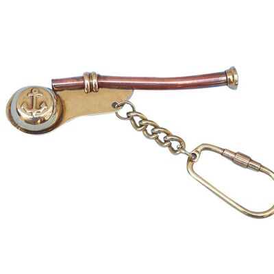 Marine Whistle  Nautical Keychain