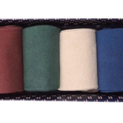 Boite de 4 paires de chaussettes unies - 39/45